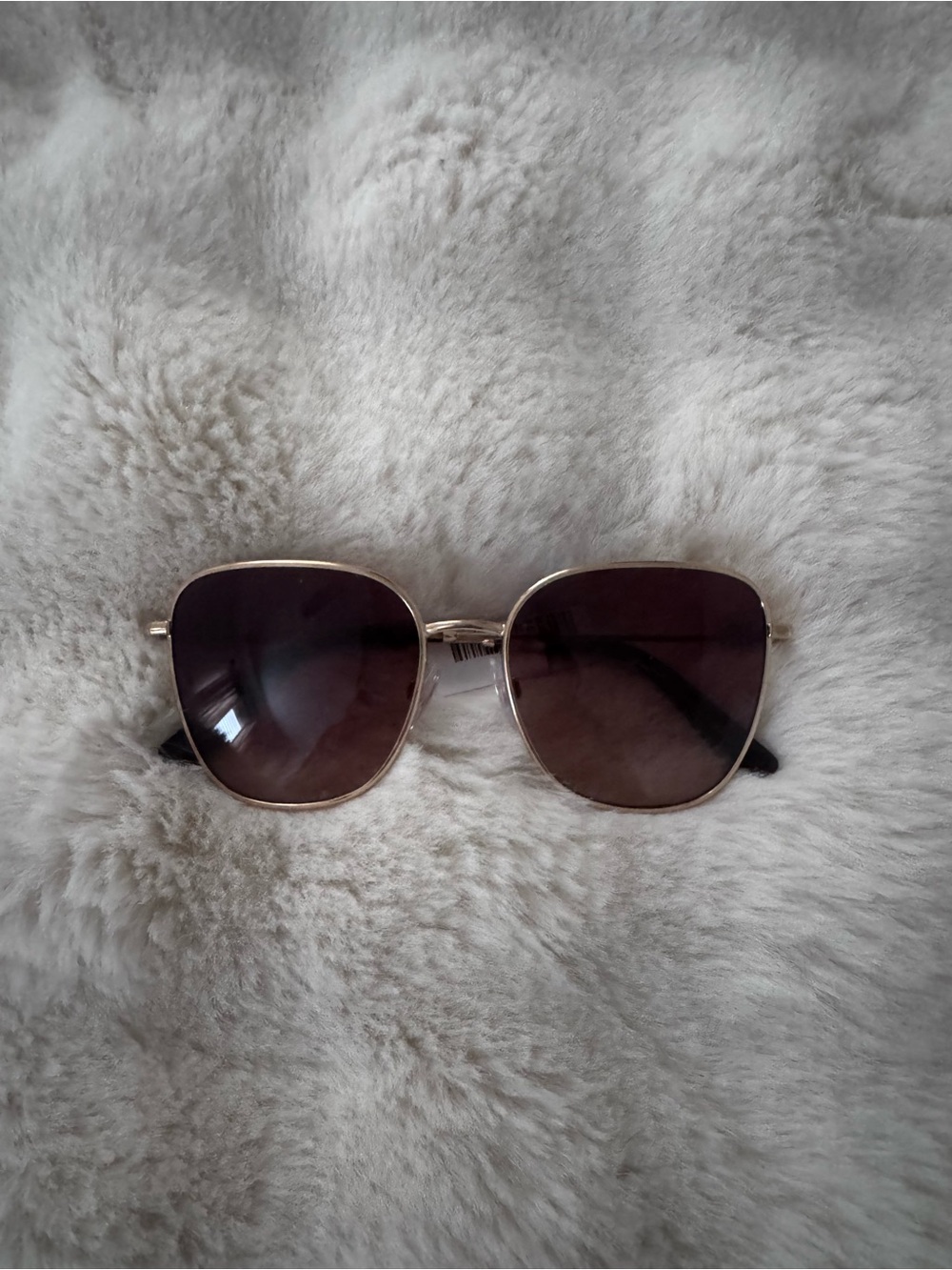 Dolce & Gabbana Gold Frame Brown Gradient Lens Women's Sunglasses